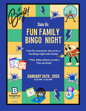 Join us for a fun Family Bingo Night!! 